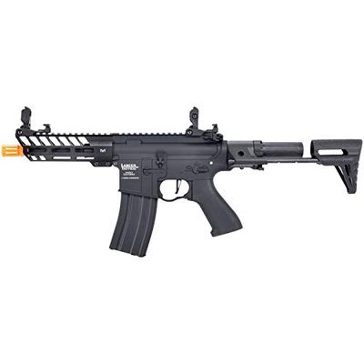 Lancer Tactical Gen 2 Proline 7'' Enforcer Needle Tail Skeleton Full Metal Airsoft AEG with PDW Stock (ETU &Mosfet Included)