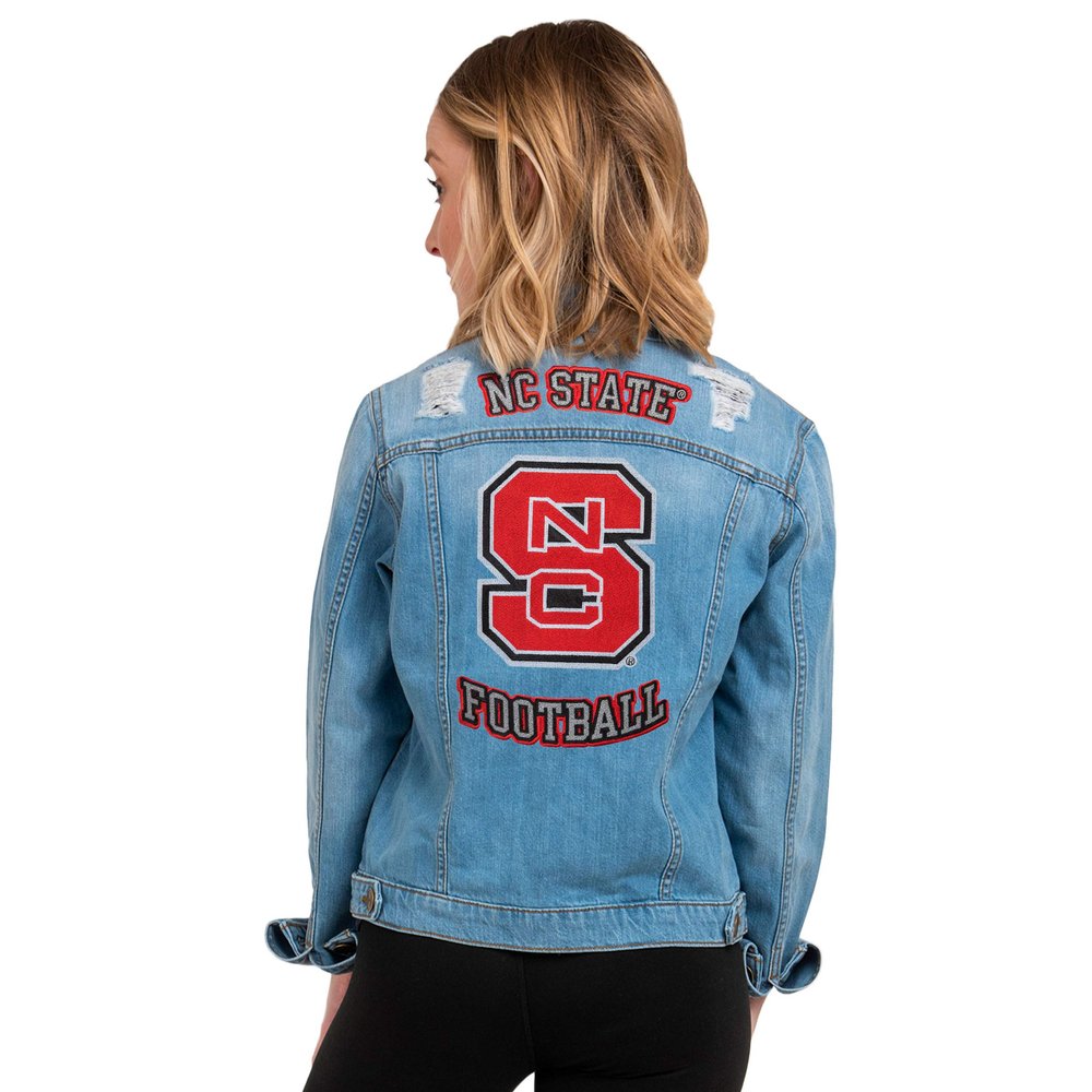 FOCO NC State Wolfpack NCAA Womens Denim Days Jacket - XXL