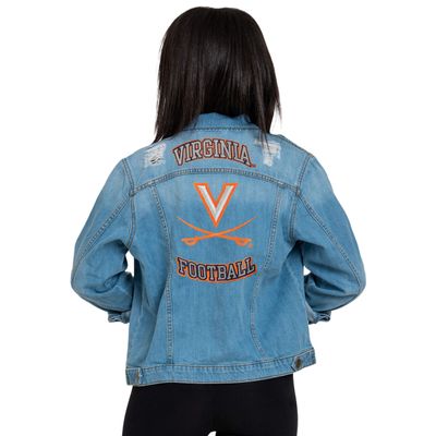 FOCO Virginia Caveliers NCAA Womens Denim Days Jacket - XL