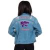 FOCO Kansas State Wildcats NCAA Womens Denim Days Jacket - XL view 1