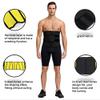 Famous Foxx Men Assured 9 Steel Boned Inclined Wide Latex Waist Trainer Belt (3X) view 3