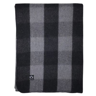 Arcturus Backwoods Wool Blanket - 4.5lbs, Warm, Heavy, Washable, Large | Great for Camping, Outdoors, Survival & Emergency Kits (Gray Buffalo)
