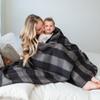 Arcturus Backwoods Wool Blanket - 4.5lbs, Warm, Heavy, Washable, Large | Great for Camping, Outdoors, Survival & Emergency Kits (Gray Buffalo) view 4
