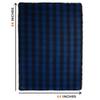 Arcturus Backwoods Wool Blanket - 4.5lbs, Warm, Heavy, Washable, Large | Great for Camping, Outdoors, Survival & Emergency Kits (Blue Buffalo) view 3