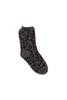 Barefoot Dreams CozyChic Youth Barefoot In The Wild Sock, Graphite/Carbon view 1