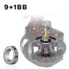 FISHDROPS Baitcaster Reels, 9+1BB, CNC Aluminum Spool, Magnetic Brake System Bait Caster Reel High Speed Gear Ratio 7.0:1 Ultra Smooth Low Profile Baitcasting Fishing Reel view 2