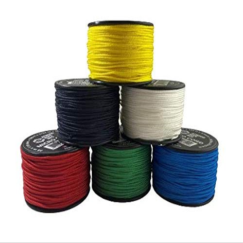 6 Pieces Assorted Atwood Rope MFG Micro Utility Cord 1.18mm X 125ft Reusable Spool | Tactical Nylon/Polyester Fishing Gear, Jewelry Making, Camping Accessories (Primary)
