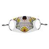 Costume Agent Halloween Costume Cloth Face Mask Double Layer Reusable Masks (Day of Dead) view 2
