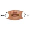 Costume Agent Halloween Costume Cloth Face Mask Double Layer Reusable Masks (Burgundy) view 2
