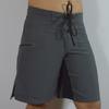 Sanguine Men Shorts for Training Kick Boxing, Tough Trunks for Cage Fighting Muay Thai Workout Shorts, Gym Martial Arts Grey-Black view 4