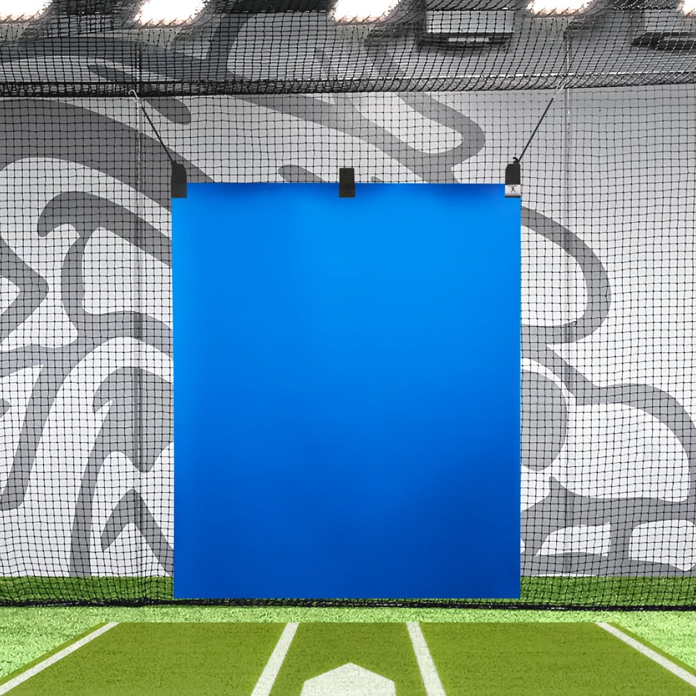 5' x 6' Vinyl Heavy Duty Baseball Batting Cage Backstop - GBCC (Blue)