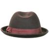 9th Street Men's Jasper' 100% Wool Stingy Brim Fedora Hat (Large (fits 7 1/4 to 7 3/8), Dk Brown) view 3