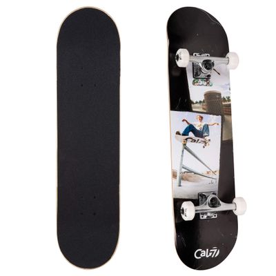Cal 7 Complete Standard Skateboard 7.5-8-Inch Deck (8" Perspective)