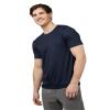 32 Degrees Mens Cool Quick Dry Active Basic Crew T-Shirt, Navy, Large view 1