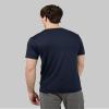32 Degrees Mens Cool Quick Dry Active Basic Crew T-Shirt, Navy, Large view 3
