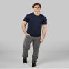 32 Degrees Mens Cool Quick Dry Active Basic Crew T-Shirt, Navy, Large view 4