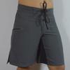 Sanguine Men Shorts for Training Kick Boxing, Tough Trunks for Cage Fighting Muay Thai Workout Shorts, Gym Martial Arts Grey-Black view 4