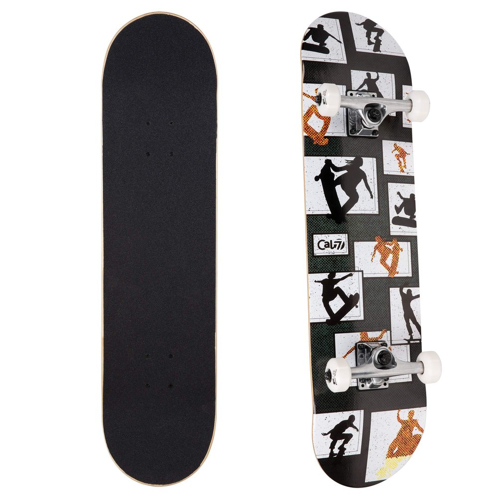 Cal 7 Complete Standard Skateboard 7.5-8-Inch Deck (8" Panel)