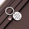 CENWA What Would Elle Woods Do Keychain - Law Student Gift - Steel Color - Women-Law Interested view 3