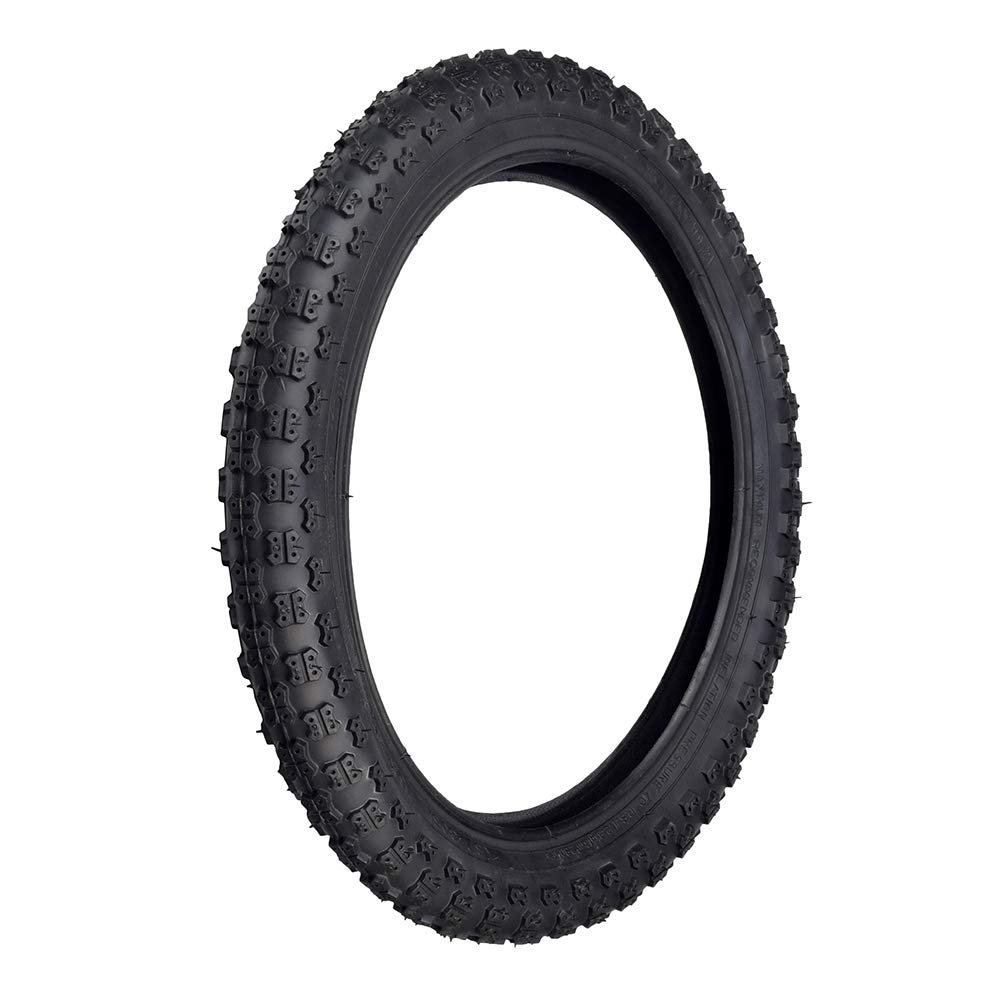 16x2.125 Black MX3 Bicycle Tire with K50 Knobby Tread for Adult Trikes and Recumbent Bikes