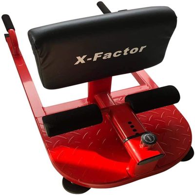 X FACTOR Sissy Squat Machine, 3-in-1 Multifunctional Fitness Core Exercise Workout Training Equipment Deep Sissy Squat, Leg Exercise, Ab Workout Abdominal Training for Home Cardio Gym Workout