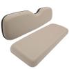 cciyu Rear Replacement Cushions for Golf Cart Rear Seat, Golf Cart Cushion Back Seat for EZGO TXT RXV ST for ST Sport for Valor Models for Club Car, Rear, Stone view 1