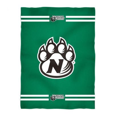 College Blanket, Officially Licensed Northwest Missouri State U. Bearcats, Warm & Lightweight Throw Measuring 40" X 58" from