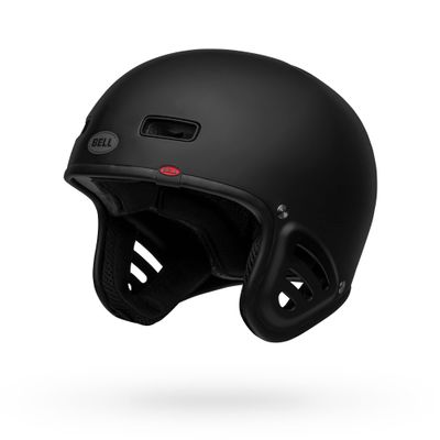 BELL Racket Adult BMX Bike Helmet - Matte Black (2023), Small (51-55 cm)