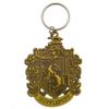 Harry Potter Hufflepuff Crest Keyring (One Size) (Gold) view 1