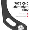 Alomejor Chain Stabilizer Single Disc Chain Direct Mount BB Mid Lock Chainring Guard for Outdoor Cycling(Black) view 4