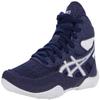 ASICS Kid's MATFLEX 6 Grade School Wrestling Shoes, 1.5 Big Kid, PEACOAT/WHITE view 1