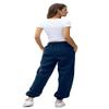 Willow Dance Womens High Waisted Sweatpants Athletic Baggy Joggers Pants Lounge Work with Pockets Fall Winter Navy Blue M view 4