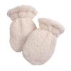 Zsedrut Pairs Kids Winter Glove Fleece Lined Baby Girl Mittens Warm Toddler Boys Gloves (White+Black+Light Gray, S) view 2