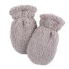 Zsedrut Pairs Kids Winter Glove Fleece Lined Baby Girl Mittens Warm Toddler Boys Gloves (White+Black+Light Gray, S) view 3