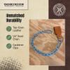 Leather Dip Belt Strap with Chain for Weight Lifting - For Weighted Dips and Pullups - Made in the USA view 2