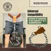 Leather Dip Belt Strap with Chain for Weight Lifting - For Weighted Dips and Pullups - Made in the USA view 3