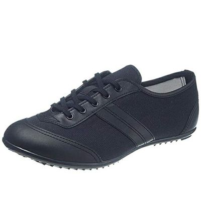 Asahi KF37033 Men's Shoes, 504, Black, US Men's Size 9 (27.5 cm)