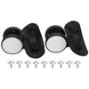 RiToEasysports Luggage Wheel Universal,Suitcase Replacement Accessory Wear Universal Wheel Outdoor Supplies Mountaineering Camping Supplies view 2