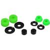 Dime Bag Hardware Skateboard Truck Rebuild Kit Bushings Washers Pivot Cups for 2 Trucks (92A Green) view 1