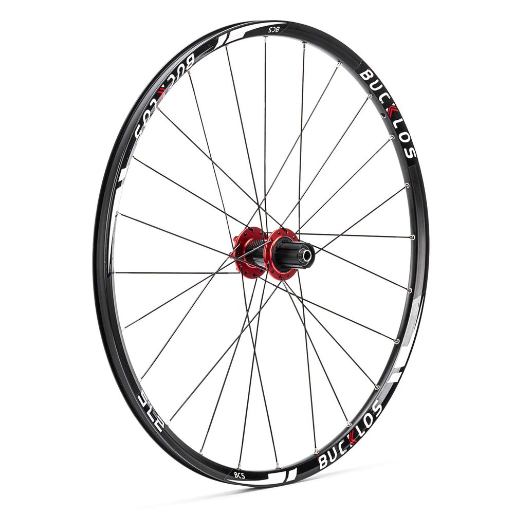 BUCKLOS 26/27.5/29" Mountain Bike Wheelset, Carbon Hub MTB Wheels Quick Release Disc Brakes, 24H Low-Resistant Flat Spokes Bike Wheels fit 7-11 Speed Cassette