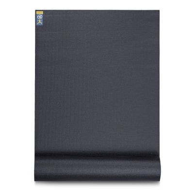 Yoga-Mad Warrior II Plus | Thick Yoga Mat | 183cm x 61cm x 6mm | Non Slip Exercise Mat | Perfect for Pilates, Yoga, Stretching, Home Workouts and General Fitness (Graphite), K-REY-YWARRIORII6-GRA