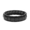 Power Ionics Handmade 15mm Arrowhead Black Tourmaline Bracelet for Men Women, Bold Statement Grounding & Protection Crystal Jewelry, Beaded Stretch Bracelet in Premium Gift Pouch view 1