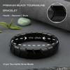 Power Ionics Handmade 15mm Arrowhead Black Tourmaline Bracelet for Men Women, Bold Statement Grounding & Protection Crystal Jewelry, Beaded Stretch Bracelet in Premium Gift Pouch view 4