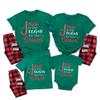 TEEAMORE Matching Christmas Shirt for Family Jesus is The Reason for The Season Letter Print Shirts view 1
