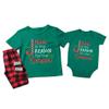 TEEAMORE Matching Christmas Shirt for Family Jesus is The Reason for The Season Letter Print Shirts view 3