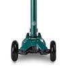 Micro Kickboard - Maxi Deluxe Eco 3-Wheeled, Lean-to-Steer, Swiss-Designed Micro Scooter Made with Recycled and Sustainable Materials for Elementary Kids, Ages 5-12 (Dark Green) view 3