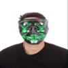 Bristol Novelty BM589 Anarchy Iridescence Mask, Men, Women, Green view 2