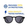 Babiators Original Keyhole Black Ops Kid's Sunglasses, UV Protection, Ages 0-2 view 3