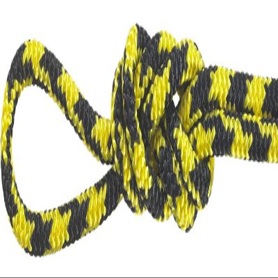 Montauk Rope 3/16'' Polyester Accessory Cord - Yellow and Black - 100 Feet