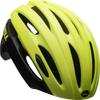 BELL Avenue LED Adult Road Bike Helmet - Matte/Gloss Hi-Viz/Black (Discontinued), Universal Adult (53-60 cm) view 2
